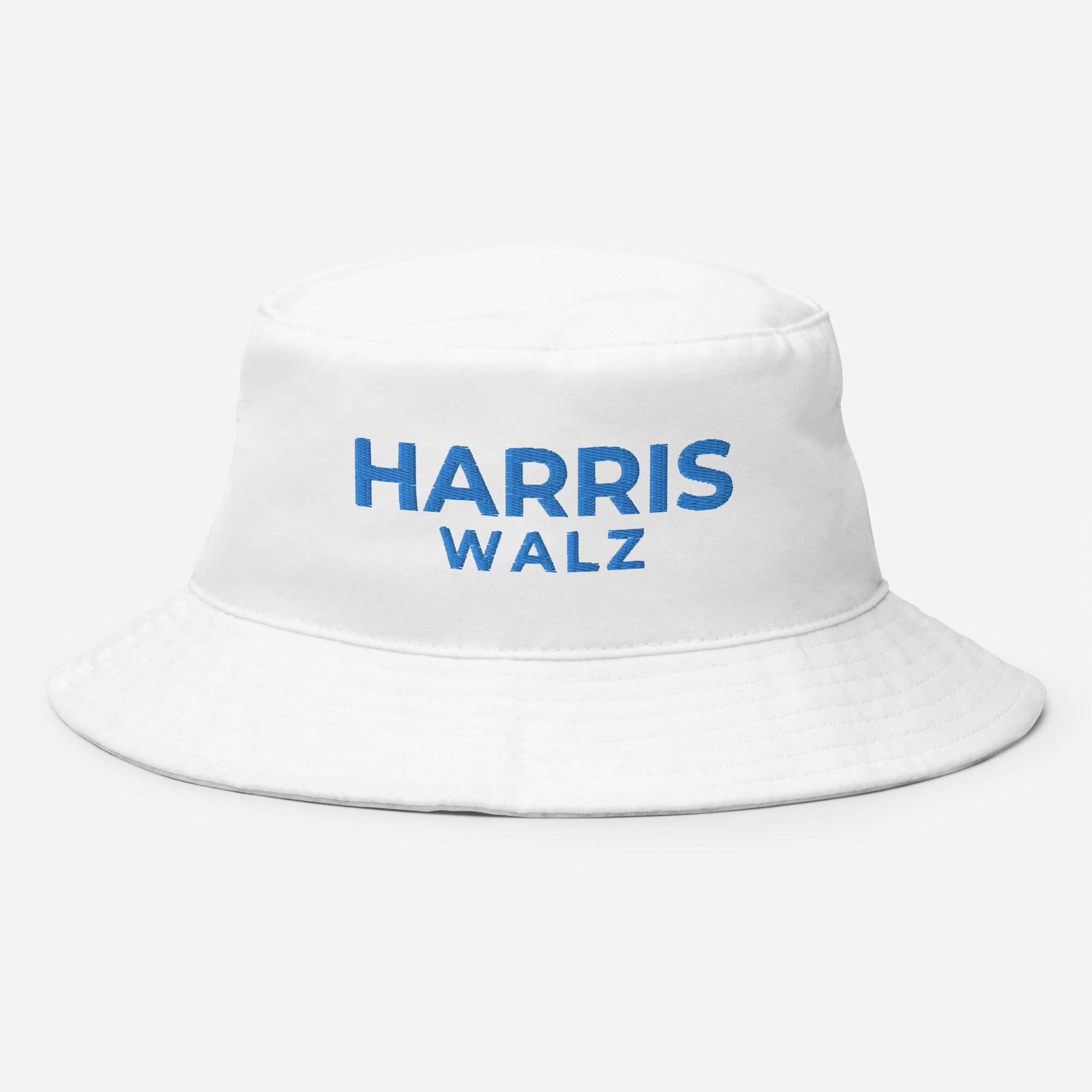 Kamala & Walz White Bucket Hat