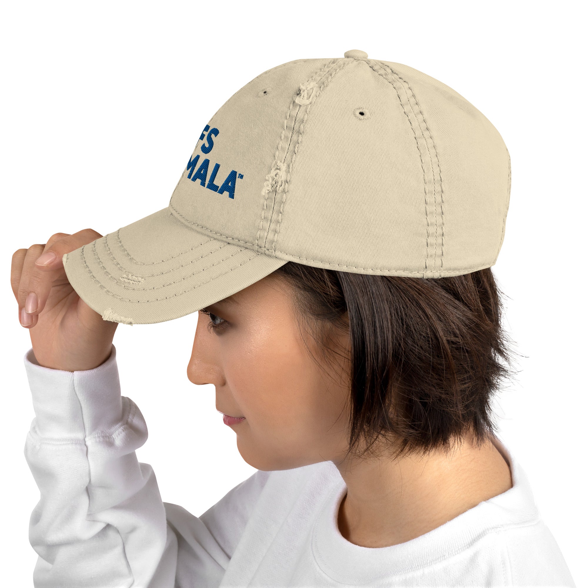 Chefs For Kamala LG Distressed Baseball Cap