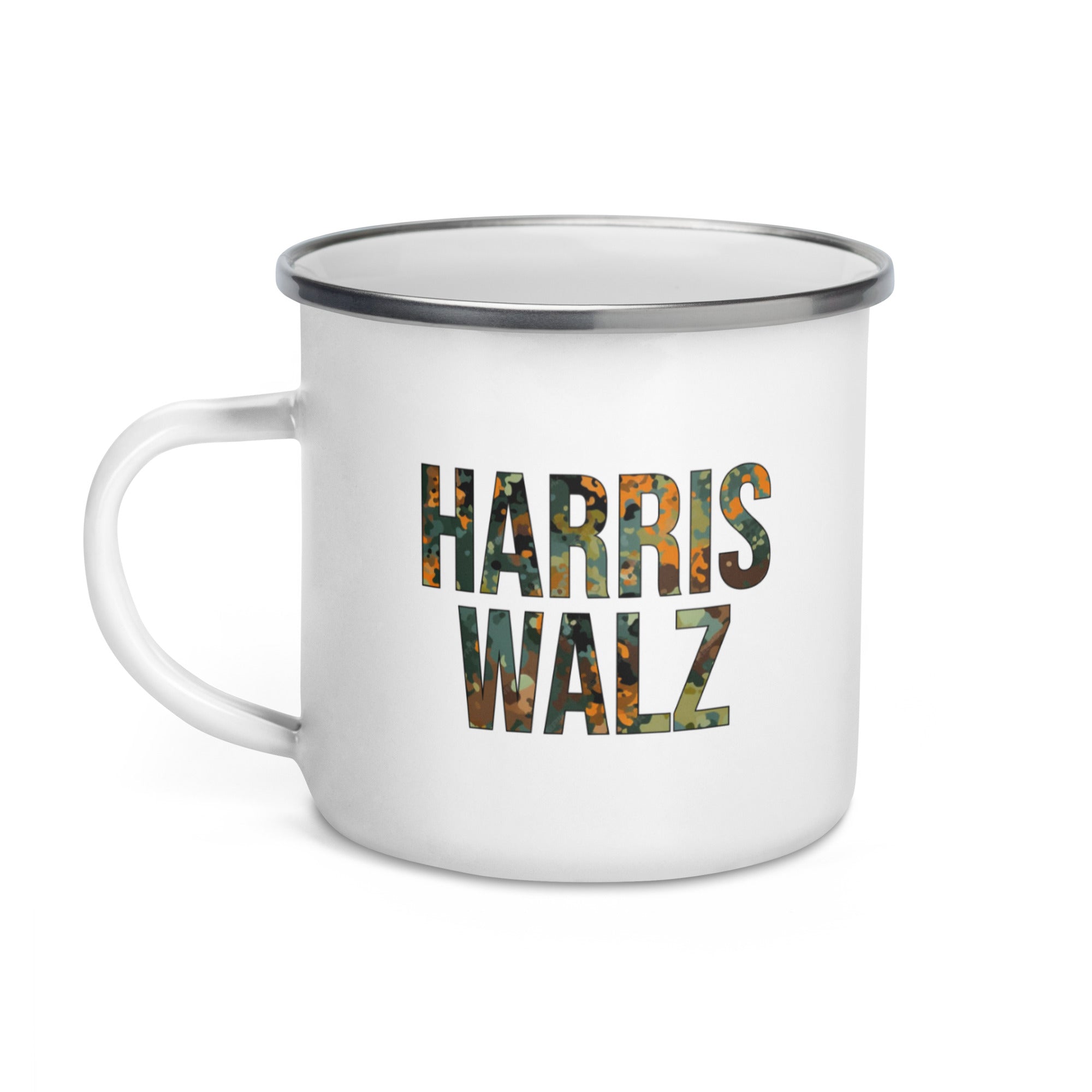 Harris Walz Enamel Mug