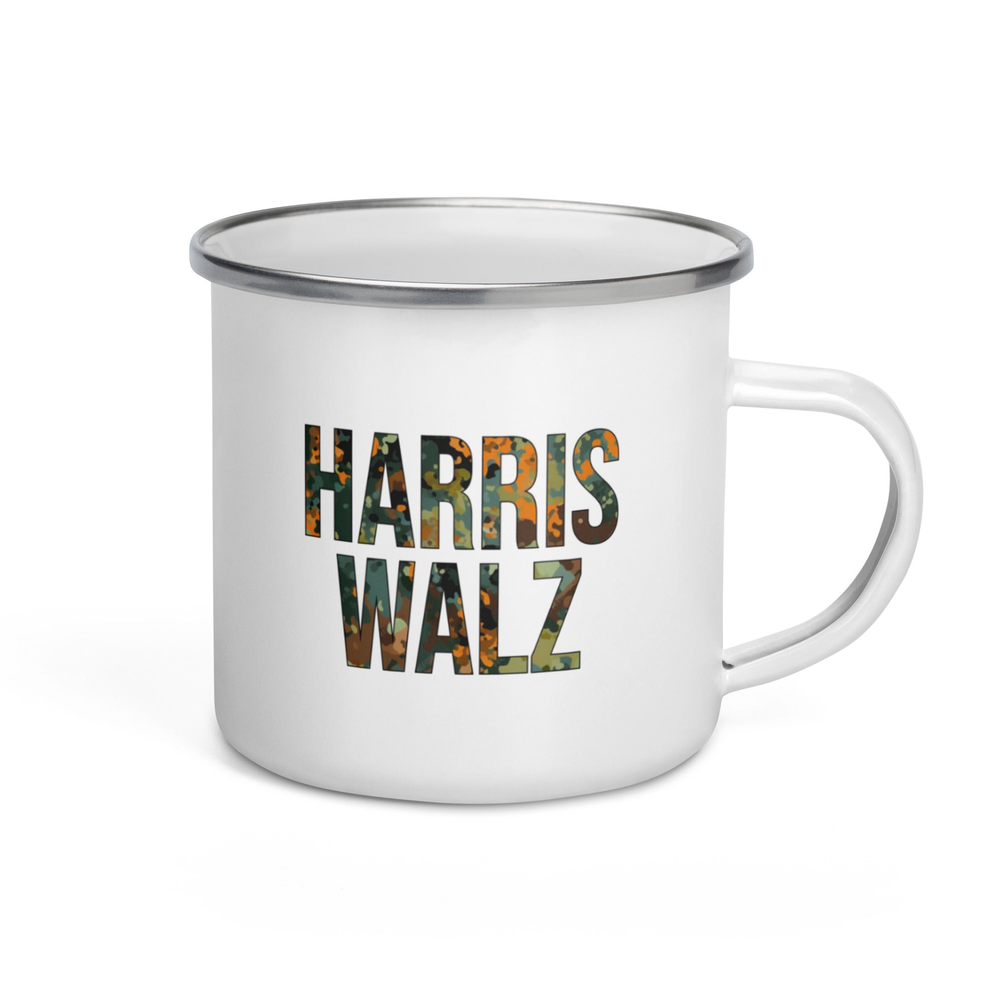 Harris Walz Enamel Mug